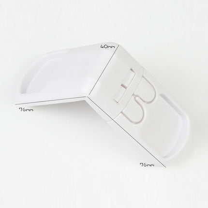 TT-products babylock lade kinderbeveiliging hoek kunststof wit