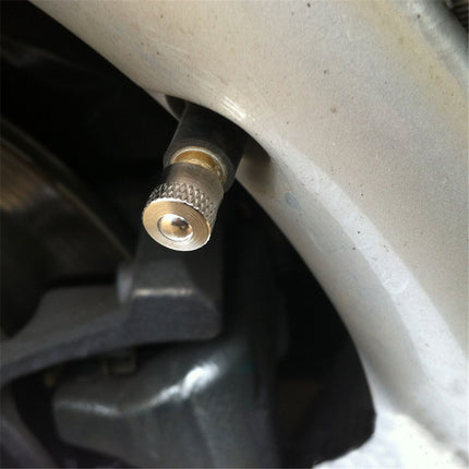 Toma Car Parts ventieldoppen klassiek chrome aluminium 4 stuks zilver