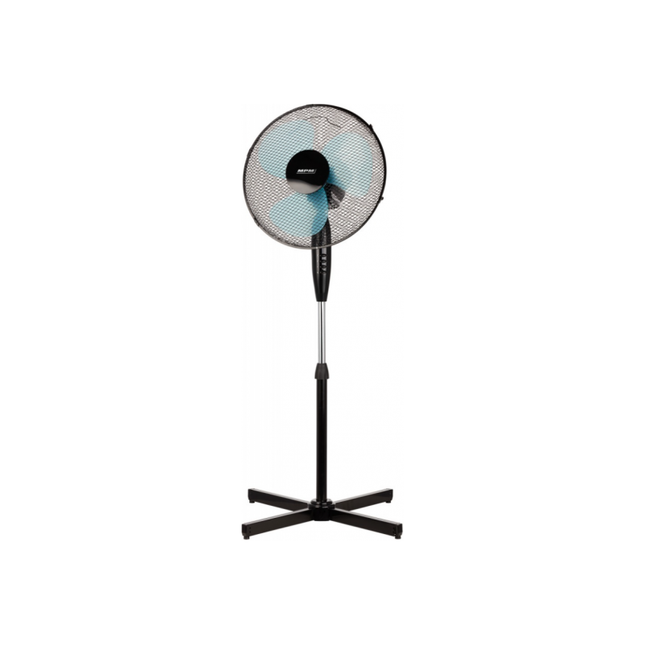 MPM staande ventilator 50W MWP-17 zwart