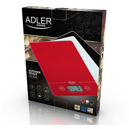 Adler keukenweegschaal digitaal AD 3138W wit