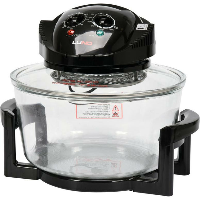 LUND Professional halogeen oven 1400W zwart