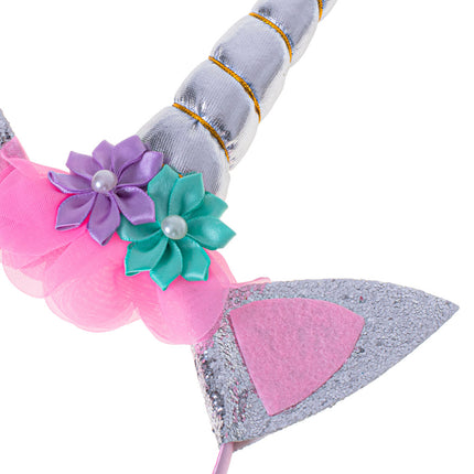 Kinder verkleedset / carnaval outfit unicorn met regenboog vleugels