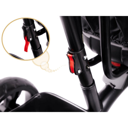 Trike Fix Lite 3 in 1 driewieler met duwstang marine blauw 105 cm x 94 cm x 52 cm