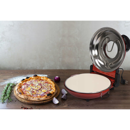 Lund professionele Pizzaoven met 5 temperatuurstanden - 1200W - 400 ºC