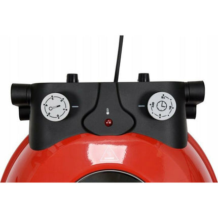 Lund professionele Pizzaoven met 5 temperatuurstanden - 1200W - 400 ºC