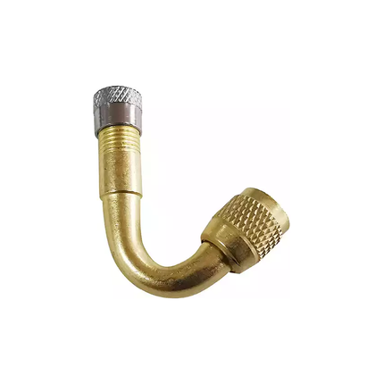 TT-products ventiel verlengstuk 45° koper incl ventieldop