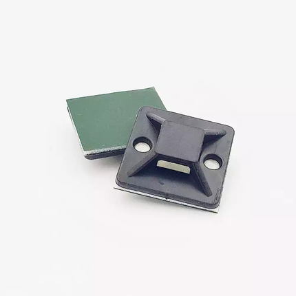 TT-products zelfklevende houder voor Tie-wraps 20 x 20mm (10 stuks) zwart