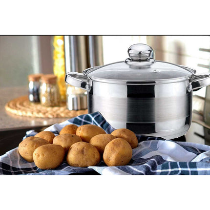 Kinghoff KH-4325 kleine kookpan met deksel 12 cm 0.5L