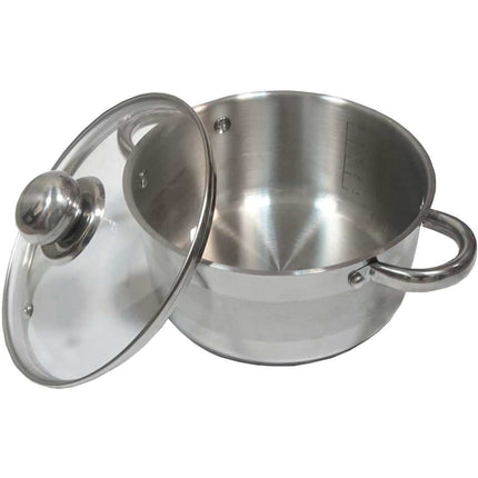 Kinghoff KH-4325 kleine kookpan met deksel 12 cm 0.5L