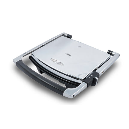 Sogo contactgrill RVS 2000W SS-7133 zilver/zwart