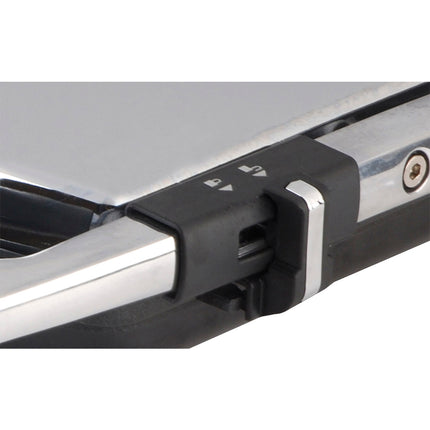 Sogo contactgrill RVS 2000W SS-7133 zilver/zwart