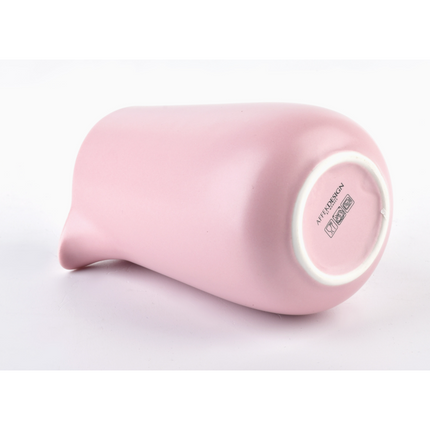 Affekdesign Happy roze porseleinen thee set inclusief 2 mokken / melk en suiker set en theepot 5-delig