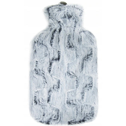 Tragar warmwaterkruik kruik met polyester hoes 2 liter 34 x 20 x 2 cm grijs