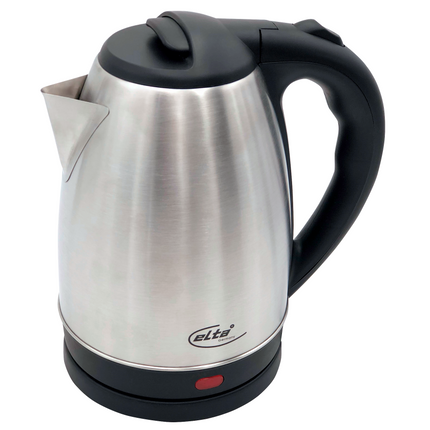Elta waterkoker RVS 1,7L zwart