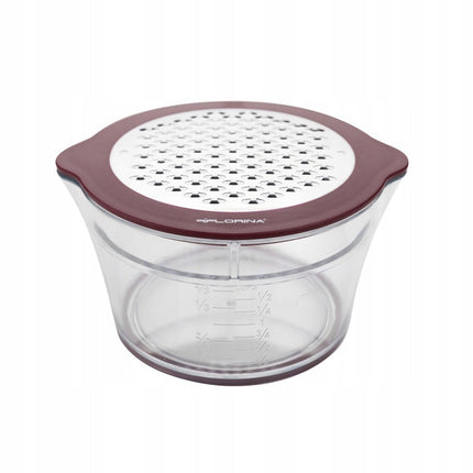 Florina Multi Smart 2 in 1 keukenhulp rasp en citruspers taupe