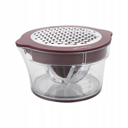 Florina Multi Smart 2 in 1 keukenhulp rasp en citruspers taupe