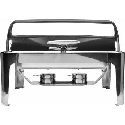 YATO professionele chafing dish / warmhoudbak 1/1 GN met roldeksel 9L RVS YG-04140