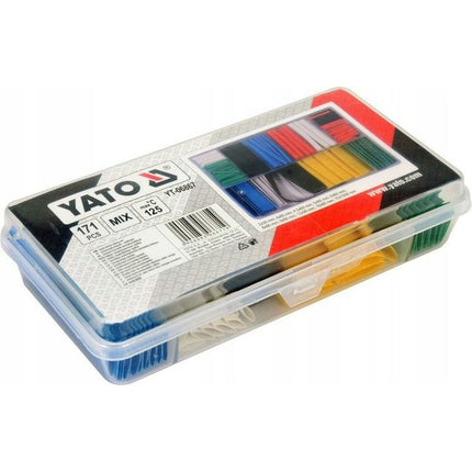 YATO krimpkousen set 171-delig mix van maten en kleuren YT-06867