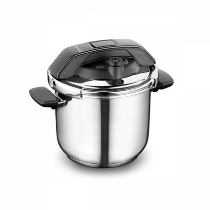Korkmaz Kappa Premium snelkookpan pressure cooker 23 cm 7 liter RVS