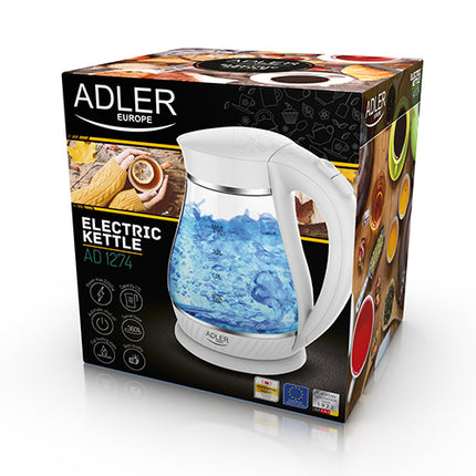 Adler waterkoker 1,7 l AD1274w wit