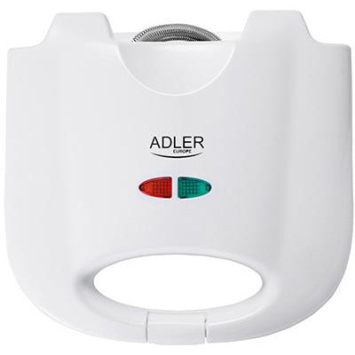 Adler sandwich maker tosti apparaat AD 301 wit