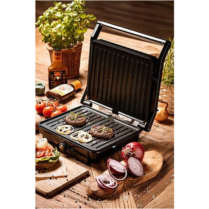 Adler elektrische contact grill XL AD 3051 RVS