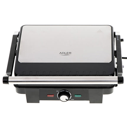 Adler elektrische contact grill XL AD 3051 RVS