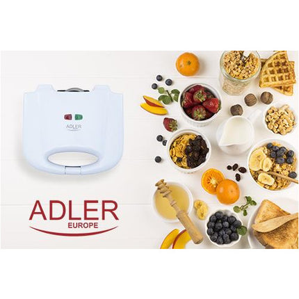 Adler wafelijzer 700W AD 311 wit