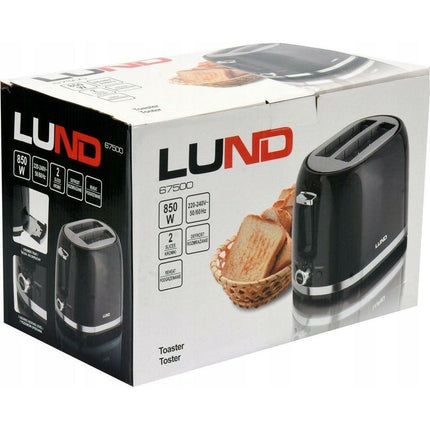 LUND Professional broodrooster 850W Zwart