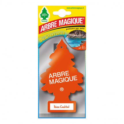 Arbre Magique Wonderboom luchtverfrisser Ibiza Cokctail oranje