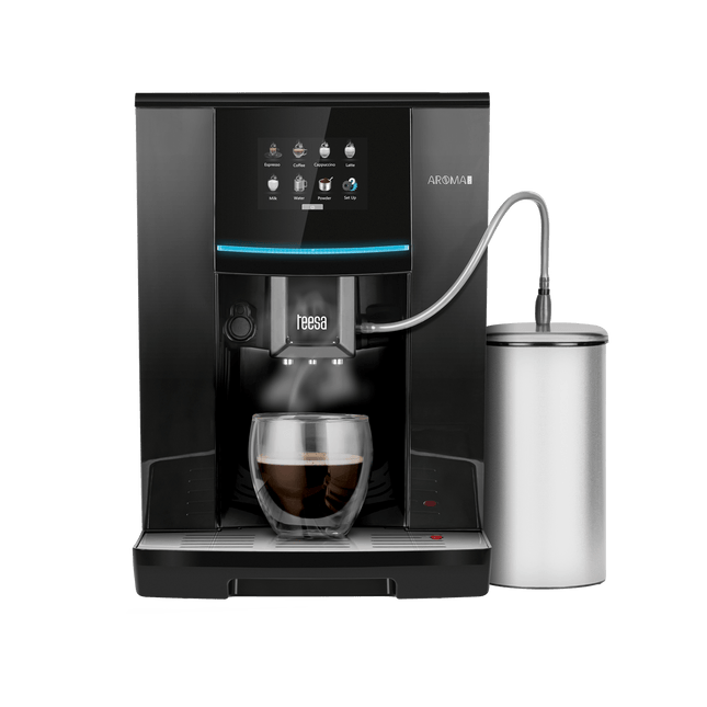 Teesa volautomatische espressomachine AROMA 800 met melkreservoir zwart TSA4008