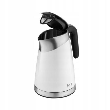 Botti Riccardo professionele waterkoker van RVS 1,7L 2100W wit / zilver