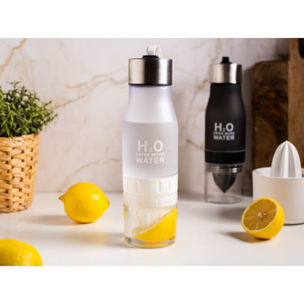 Altom Design waterfles met citruspers diffuser 650ml wit