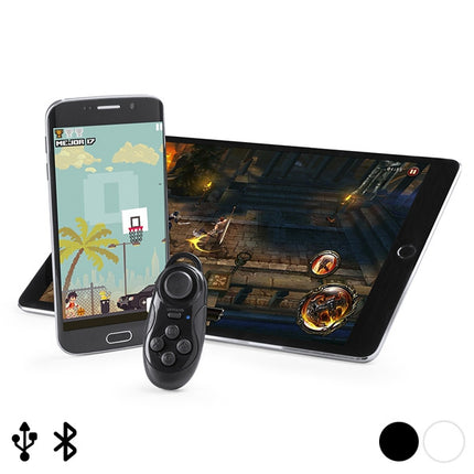 Bluetooth Mini Gamecontroller voor smartphone/tablet zwart
