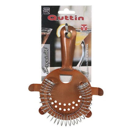Quttin cocktailzeef strainer barzeef Exquisite RVS brons