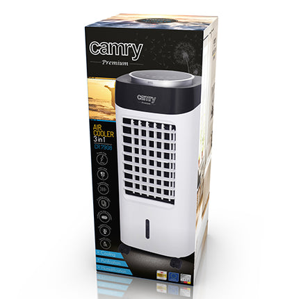 Camry 3 in 1 luchtkoeler / air cooler 7L CR 7908 wit/zwart