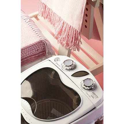 Camry premium CR 8054 compacte wasmachine tot 3KG wasgoed 400W wit