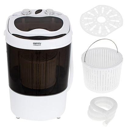 Camry premium CR 8054 compacte wasmachine tot 3KG wasgoed 400W wit