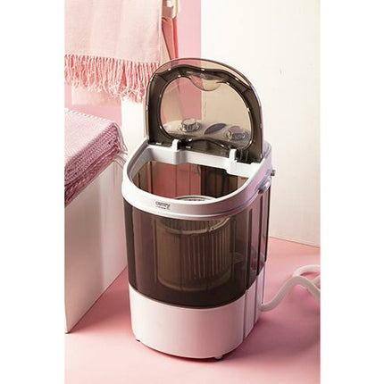 Camry premium CR 8054 compacte wasmachine tot 3KG wasgoed 400W wit