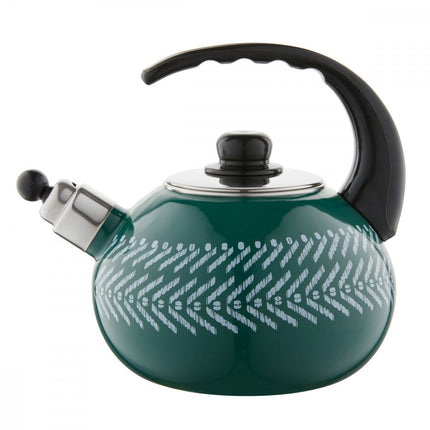 Emalia Boho fluitketel emaille groen 2.2 Liter - ook geschikt voor inductie