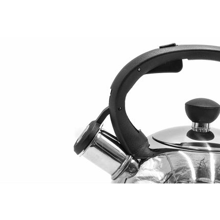 Florina Bella fluitketel RVS zilver 1.5 Liter - ook geschikt voor inductie