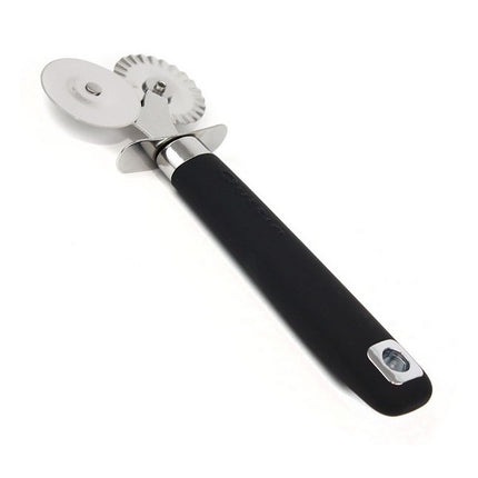Quttin Easy Grip deegsnijder 18 cm RVS zwart