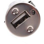 Dunlop autolader USB 12/24 Volt 1 Ampère zwart