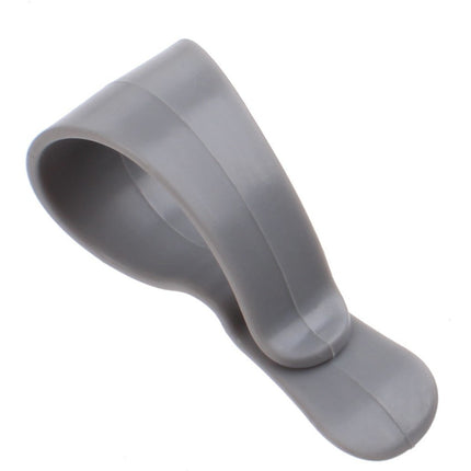 Dunlop brilclip kunststof 6 cm set à 2 stuks grijs