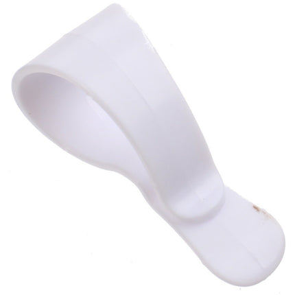 Dunlop brilclip kunststof 6 cm set à 2 stuks wit