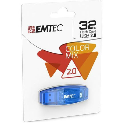 Emtec USB stick FlashDrive 32GB Blauw