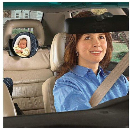 Diono baby & kids verstelbare spiegel voor in de auto achterbank rond zwart