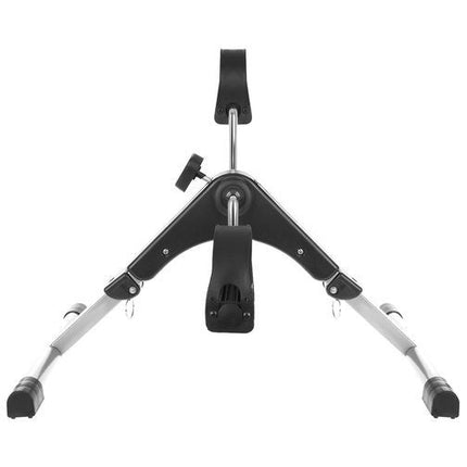 Malatec revalidatietrainingsfiets - stoelfiets - deskbike - bureaufiets met verstelbare weerstand en LCD computer zwart / zilver