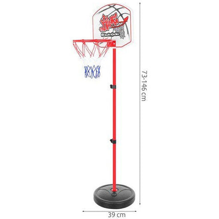 Basketbal set met pomp en bal inclusief pijl en boog set met schietbord