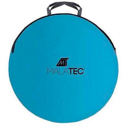 Malatec vouwbare strandtent/ Beachtent 220 x 120 x 90 cm turquoise/grijs